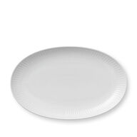 Royal Copenhagen Hvid Riflet asiet hvid 23 cm