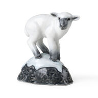 Royal Copenhagen juleplatte årsfigur 2023 lam