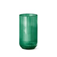 3 stk. Lyngby glasvase grøn 20 cm