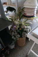 Kunstige planter i krukke