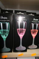 3 stk. champagneglas UNISON Rosa