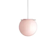 Frandsen koi pendant opal rosa glas pendel ø25 cm med messingstænger(ubrugt)