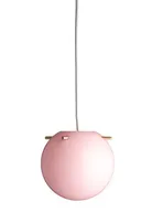 Frandsen koi pendant opal rosa glas pendel ø32 cm med messingstænger(ubrugt)
