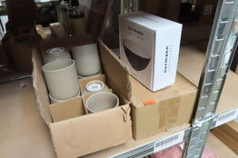 Diverse kopper BLOMUS og en skål NORMANN COPENHAGEN