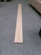 Ca. 35,9 m gulvbrædder, ubehandlet fyr 