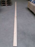 Ca. 79,8 m rustikbrædder, ubehandlet