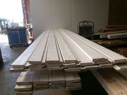 79,8 m profilbrædder, hvidmalet