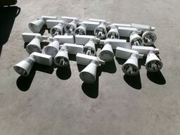 17 stk. lamper til lampesystem