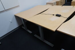 2 stk. el. hæve/sænke skriveborde EFG