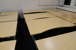 3 stk. el. hæve/sænke skriveborde EFG