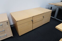 3 stk. skuffemoduler EFG