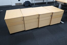 4 stk. skuffemoduler EFG