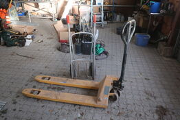 Palleløfter og sækkevogn 