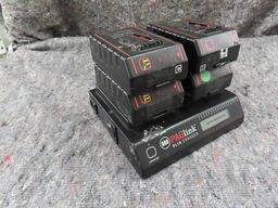 4 stk. batterier og oplader - PAGLINK PL16 (MOMSFRI)