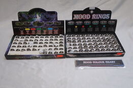 114 stk. ringe MOOD RINGS