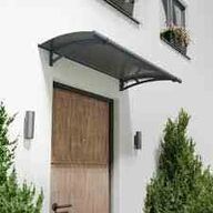 Palram - Canopia Aquila 1500 røgfarvet grå dørbaldakin 