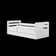 Alpha juniorseng med madras 80x160 cm - hvid