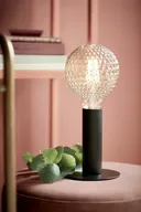 3 stk. nordlux dean bordlampe 15cm e27 - sort(ubrugt)