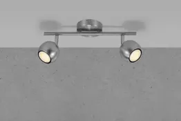 7 stk. nordlux chicago dobbelt spot krom inkl. led pærer(ubrugt)
