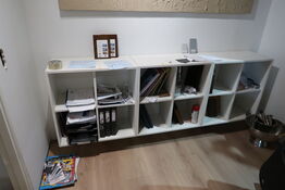 3 stk. reoler uden indhold