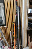 6 stk. vaterpas bl.a. STANLEY m.fl.