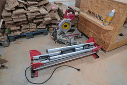 Kap-/geringssav MILWAUKEE MS 216 SB med arbejdsbord