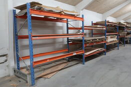 5 fag pallereoler uden indhold (læs beskrivelse)