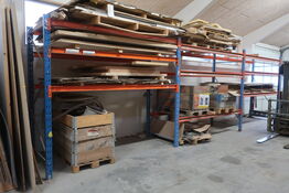 3 fag pallereoler uden indhold (læs beskrivelse)