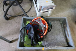 Sikkerhedshjelm samt høreværn HUSQVARNA