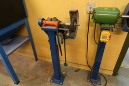 Bænksliber på stand