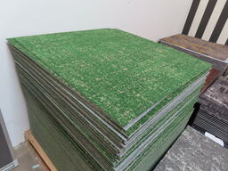 10 stk. Tæppefliser til kontor