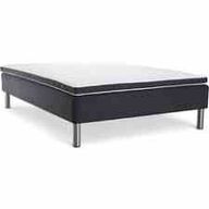 Huma Prestige boxmadrasseng 140x200 cm med 5 cm latextop og stålben
