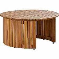 London loungebord - akacietæ Ø: 70 cm 