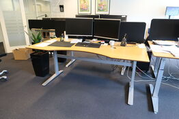 El. hæve/sænke skrivebord uden indhold