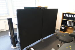 2 stk. afskærmningsvægge