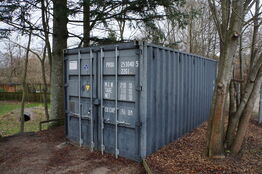 10 fods isoleret container med el.