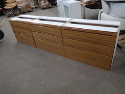 3 stk. Skuffemoduler