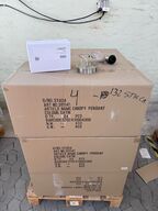 Frandsen baldakiner krom ca. 132 stk(ubrugt)