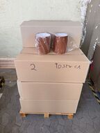 Frandsen lampeskærme ca 90 stk(ubrugt)