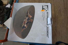 3 stk. Beton skål  APS  3001