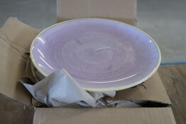 6 stk.Tallerkner  CHURCHILL 1795   Stonecast Petal Pink