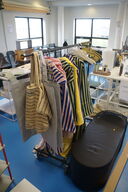 Bøjlestativ inkl. Diverse morgenkåber