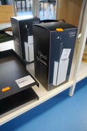 Dueslag, lysestager, m.v.