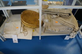 Diverse tæpper, kurve & Net