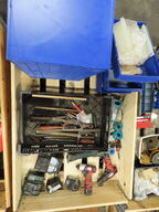 Indholdet på pallen