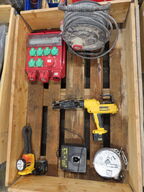 Indholdet på pallen