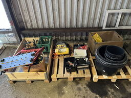 Indholdet på pallerne