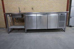 Coldline TS17/1M-710 kølebord med hæve-/sænk