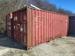 Container 20 fod med indhold