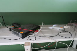 Router CISCO SG350-10P, Accesspoint ZYXEL NWA50AX